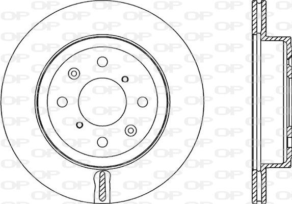 OPEN PARTS Jarrulevy BDA2353.20